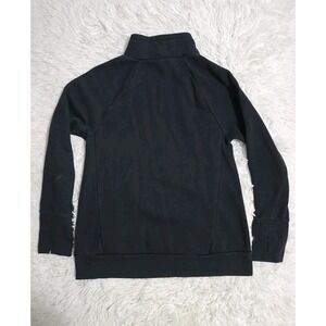 Fabletics Size XS Black Zaylee Funnel Neck Sweatshirt‎ Tunic Warm Fleece Gym